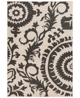 Surya - Alfresco ALF-9612 Black 7'6" x 10'9" Area Rug