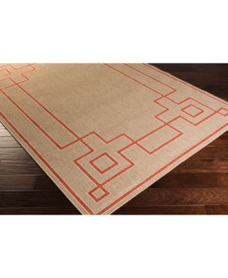 Surya - Alfresco ALF-9633 Rust 6' x 9' Area Rug