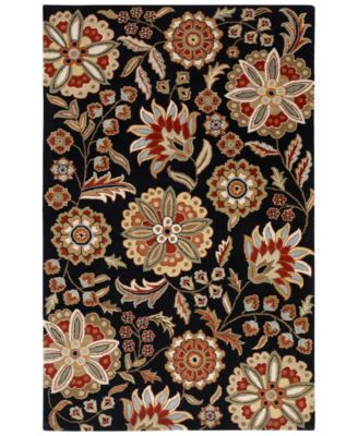 Surya - Athena ATH-5017 Black 2' x 3' Area Rug
