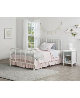 Little Seeds - Wren Metal Bed in Pink