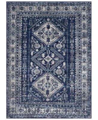 Abbie & Allie Rugs - MNC-2315 Navy 5'3" x 7'3" Area Rug