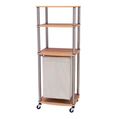 Household Essentials - Laundry Hamper Storage Cart