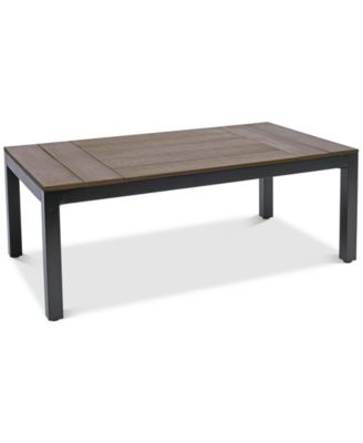 Agio - Stockholm Aluminum 50" x 28" Rectangle Outdoor Coffee Table
