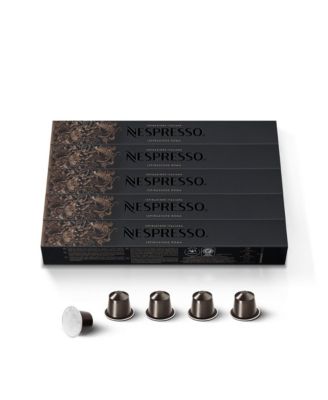 Nespresso - Capsules OriginalLine, Ispirazione Roma, Medium Roast Coffee, 50-Count Espresso Pods, Brews 1.35-oz.
