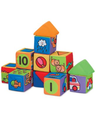 Melissa and Doug - Kids' Match & Build Toy Blocks