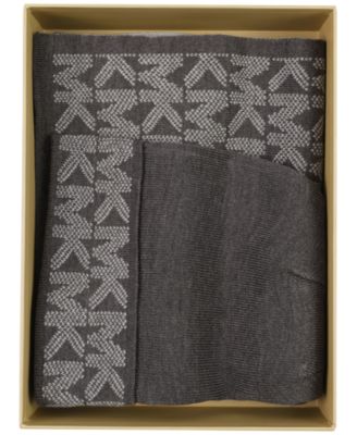 Michael Kors - 2-Pc. Set Patchwork Logo Scarf & Beanie