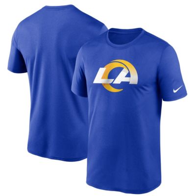 Nike - Men's Royal Los Angeles Rams Logo Essential Legend Performance T-Shirt