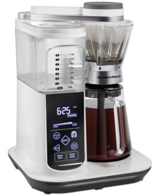 Hamilton Beach - Convenient Craft Automatic or Manual Pour-Over Coffee Maker
