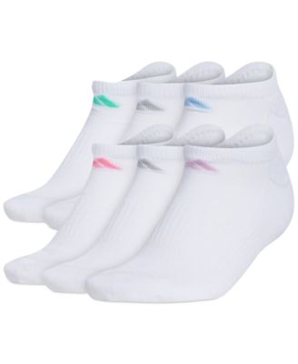 adidas - Women's 6-Pk. Athletic Cushioned No-Show Socks