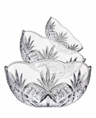 Godinger - Dublin Crystal Bowls, Set of 3
