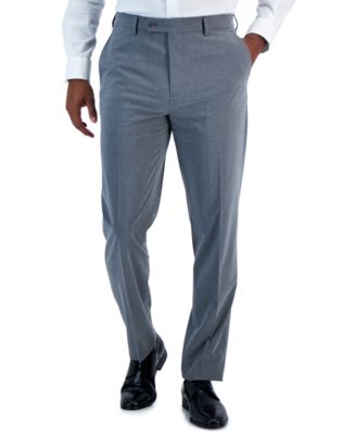Vince Camuto - Men's Stretch-Fabric Suit Pants