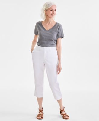 Style & Co - Women's Mid-Rise Comfort Capri Pants