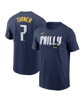 Nike - Men's Trea Turner&nbsp;Royal Philadelphia Phillies 2024 City Connect Fuse Name Number T-Shirt