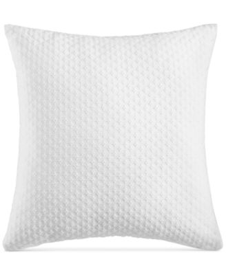 Charter Club - Damask Designs Diamond Dot Cotton 300-Thread Count 18" x 18" Decorative Pillow