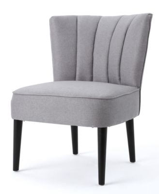 Noble House - Zaidan Channel Accent Chair, Quick Ship