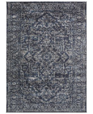 Abbie & Allie Rugs - MNC-2301 Navy 6'7" x 9' Area Rug