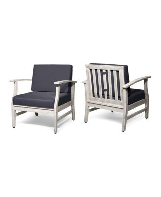 Noble House - Perla Club Chair (Set of 2), Quick Ship