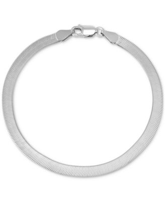 Giani Bernini - Herringbone Link Chain Bracelet in Sterling Silver