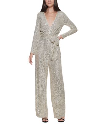Eliza J - Sequin Jumpsuit