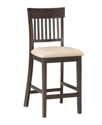 Homelegance - Birm Counter Height Slat Back Side Chair