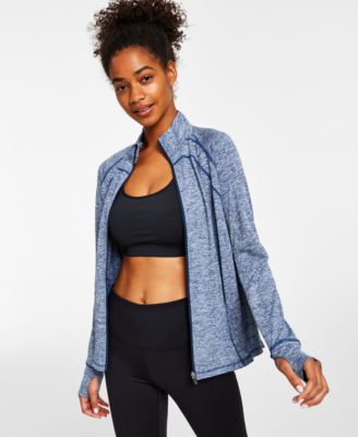 ID Ideology - Women's Essentials Performance Zip Jacket, XS-4X, Created for Macy's