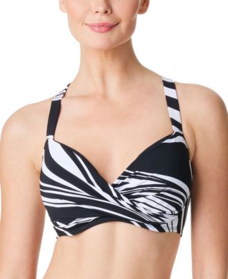Bleu by Rod Beattie - Women's Striped Molded Bikini Top