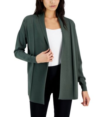Alfani - Shawl-Lapel Open-Front Cardigan