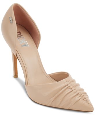 DKNY - Women's Maita Ruched Slip-On Pointed-Toe Pumps