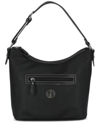Giani Bernini - Saffiano Faux Leather Medium Hobo Bag