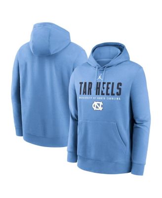 Jordan - Men's Carolina Blue North Carolina Tar Heels Primetime Dynamic Mascot Club Fleece Pullover Hoodie
