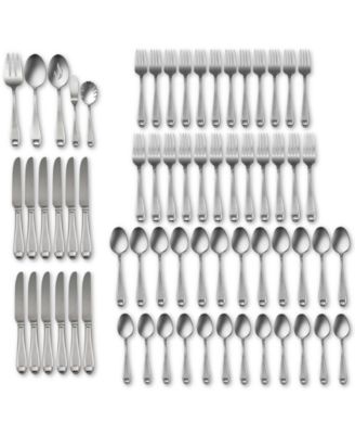 Oneida - Flatware, Satin Lewin 65-Piece Set