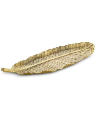 Michael Aram - Leaves Gold Banana Large Platter