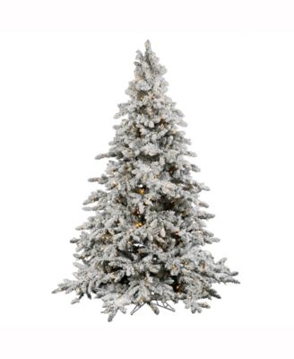 Vickerman - 9' FLOCKED UTICA FIR