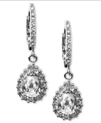 Givenchy - Silver-Tone Drop Earrings