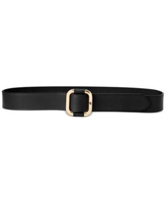 Lauren Ralph Lauren - Leather Slide-Buckle Belt