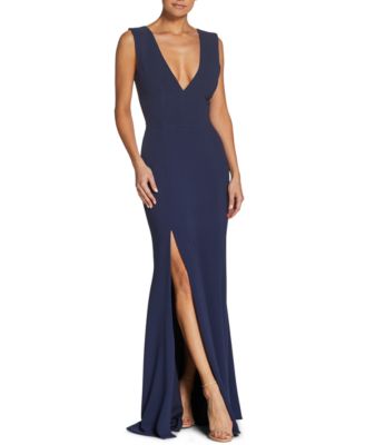 Dress the Population - Sandra V-Neck Gown