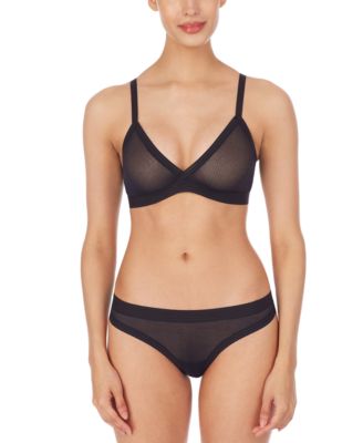 DKNY - Women's Table Tops Sheer Stripe Bralette DK7626