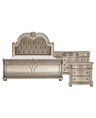 Homelegance - Rockport 3pc Bedroom Set (King Bed, Dresser & Nightstand)