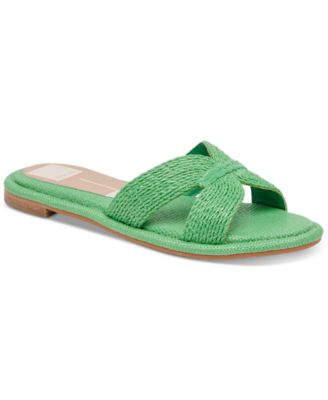 Dolce Vita - Women's Atomic Raffia Slide Sandals