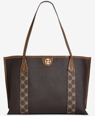 Giani Bernini - Extra Large Monogram Block Tote Bag