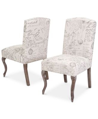 Noble House - Hames Set of 2 Dining Chairs, Quick Ship