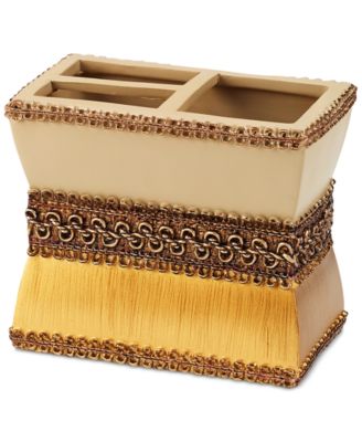 Avanti - Braided Medallion Toothbrush Holder