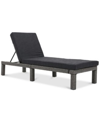 Noble House - San Clemente Outdoor Chaise Lounge, Quick Ship
