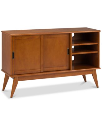 Simpli Home - Ednie Medium Media Stand, Quick Ship