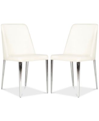 Safavieh - Chandler Fabric Side Chair (Set Of 2), Quick Ship