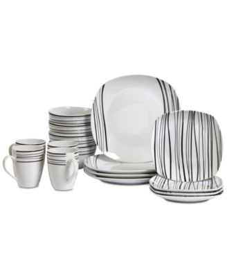 Tabletops Unlimited - Justin 16-Pc. Dinnerware Set, Service for 4