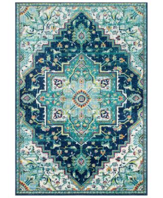 Abbie & Allie Rugs - Paramount PAR-1107 Teal 8'10" x 12'9" Area Rug