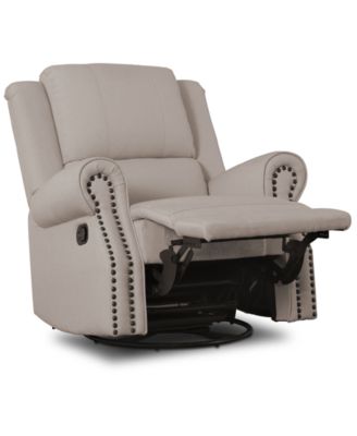 Delta Children - Dylan Nursery Recliner Glider Swivel Chair, Quick Ship