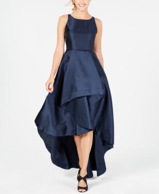 Adrianna Papell - High-Low Mikado Gown