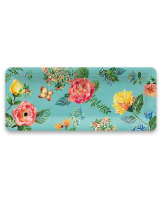 TarHong - Garden Floral Rctnglr Platter
